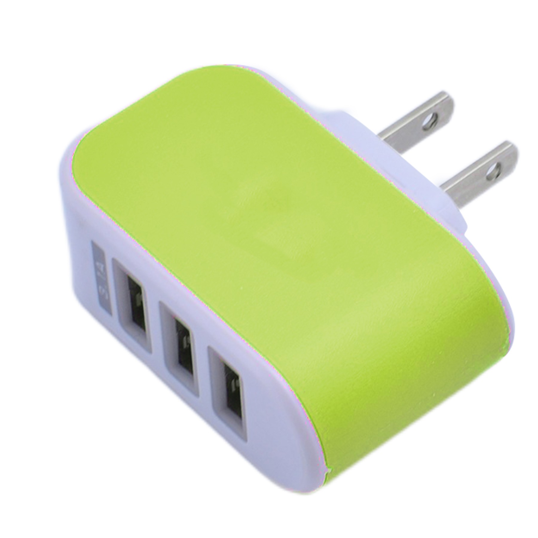3-Port Usb Wall Plug Charging Head 4