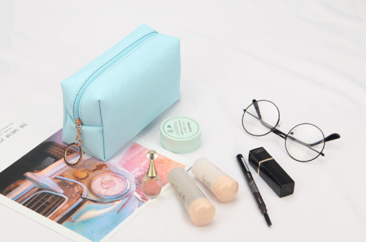 Zippered PU Cosmetic Bag 4