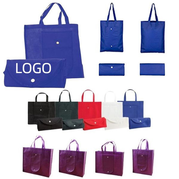 Collapsible Non-woven Tote Bag (12 5/8" W x 9 13/16" H x 3 1/8" G) 1
