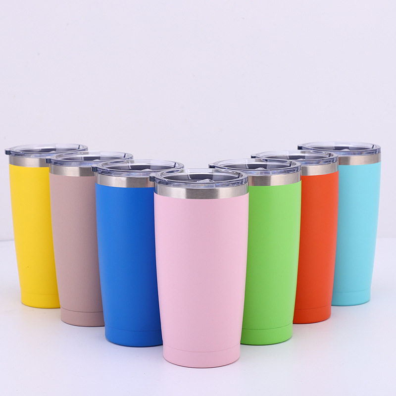 20oz Custom car cup double-wall insulation insulation stainless steel bottle 2