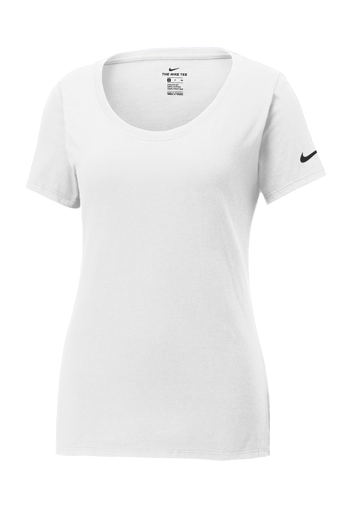 Nike Women's Dri-FIT Cotton/Poly Scoop Neck Tee. NKBQ5234 53