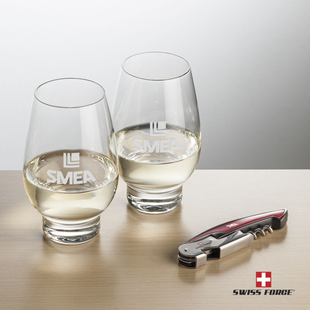 Swiss Force® Opener & Glenarden Stemless Wine 8