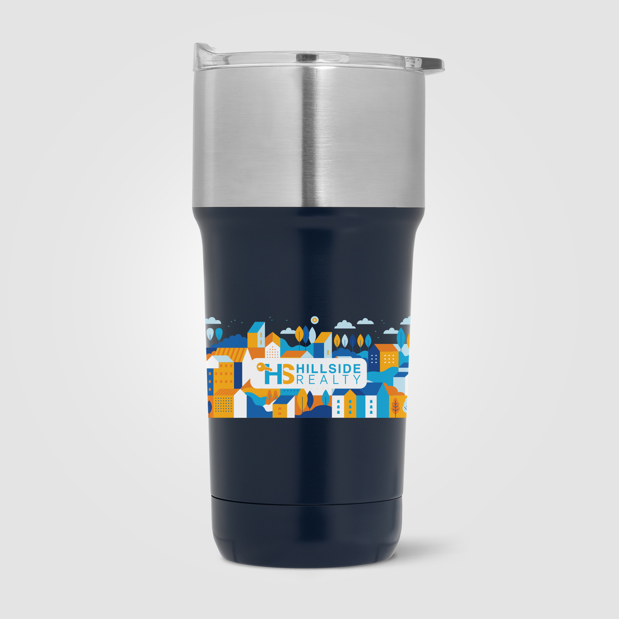 Optimus - 20 oz. Double Wall Recycled Stainless Tumbler with Ceramic Interior 23
