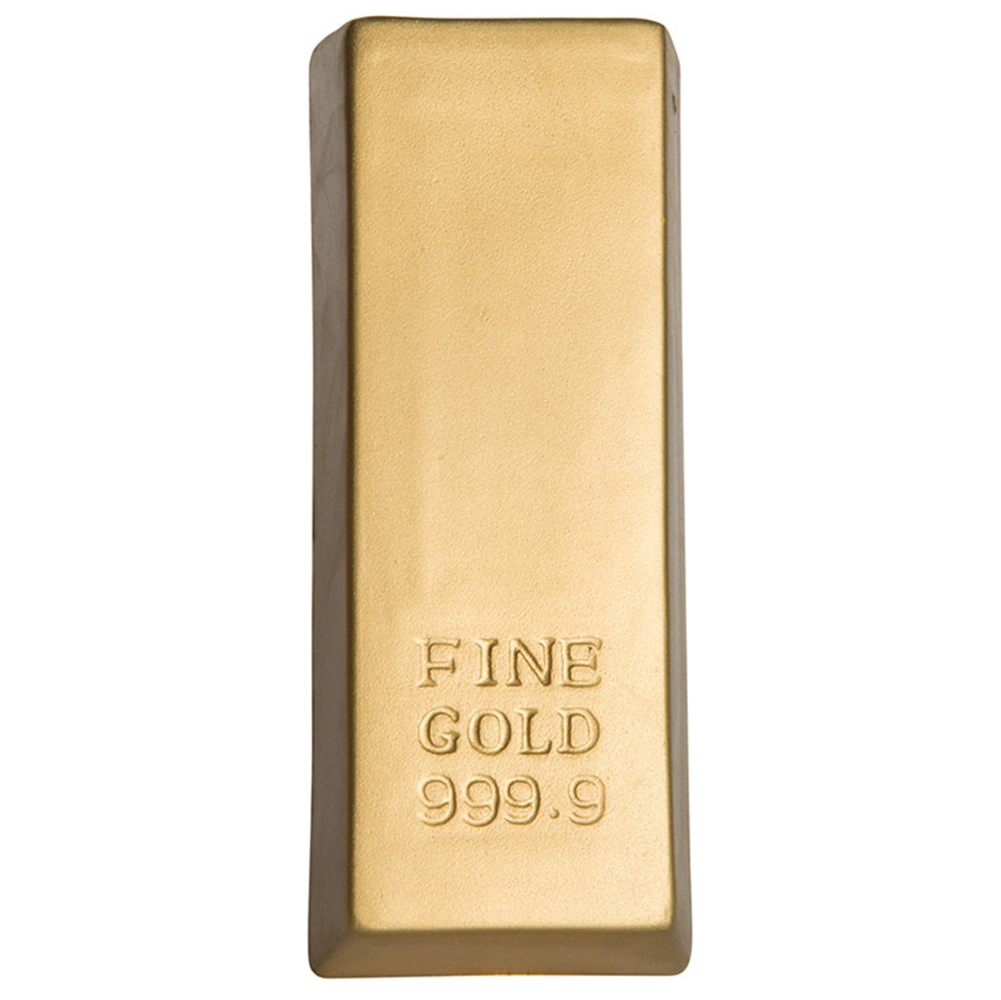 Gold Bar Stress Reliever 1