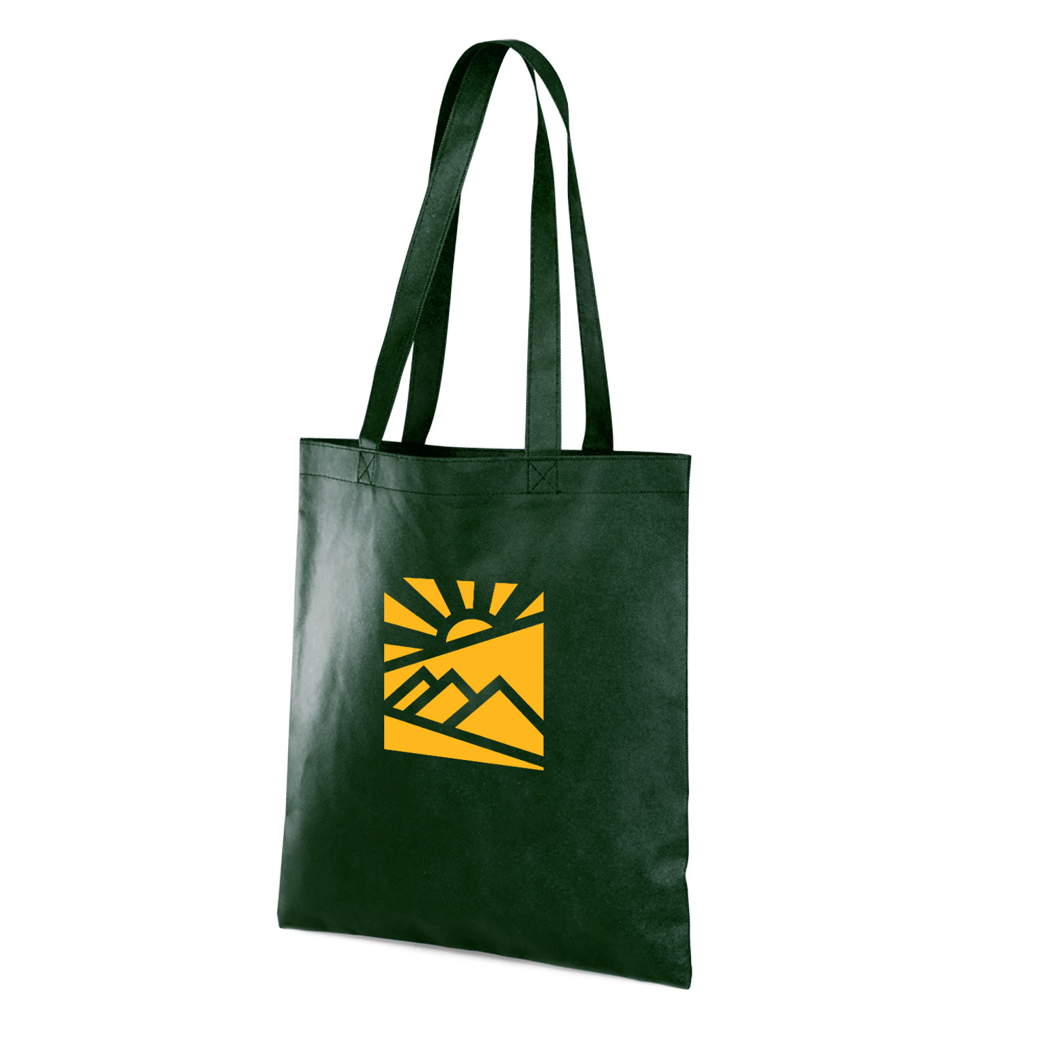 Speedy Shopper Non-Woven Reusable Tote Bags (2 Color Imprint) 10