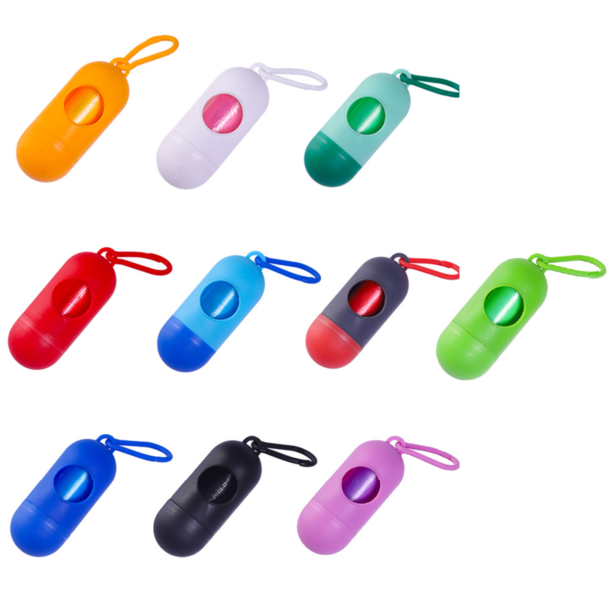 Portable Pill Pet Garbage Bag 2