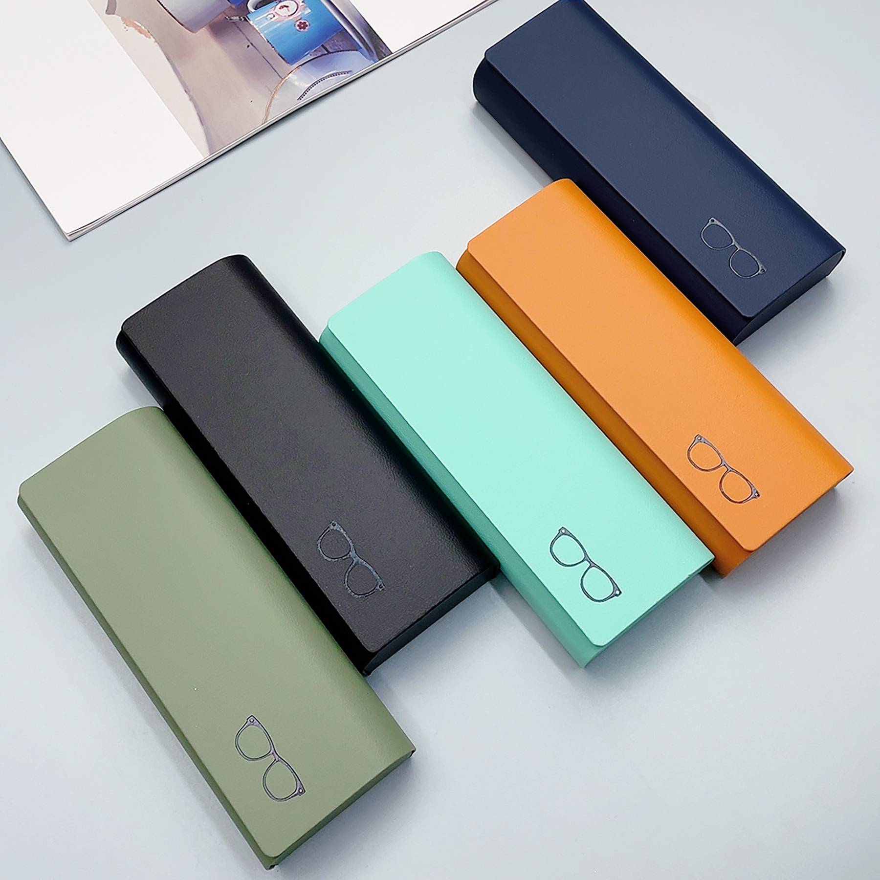 Hard Shell Eyeglasses Portable Case 4
