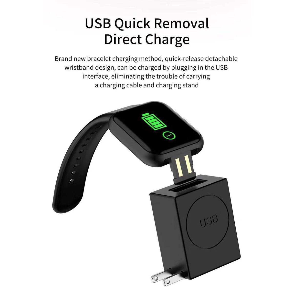 1.3 Inch Screen Smart Watch Wireless Waterproof Y68 1