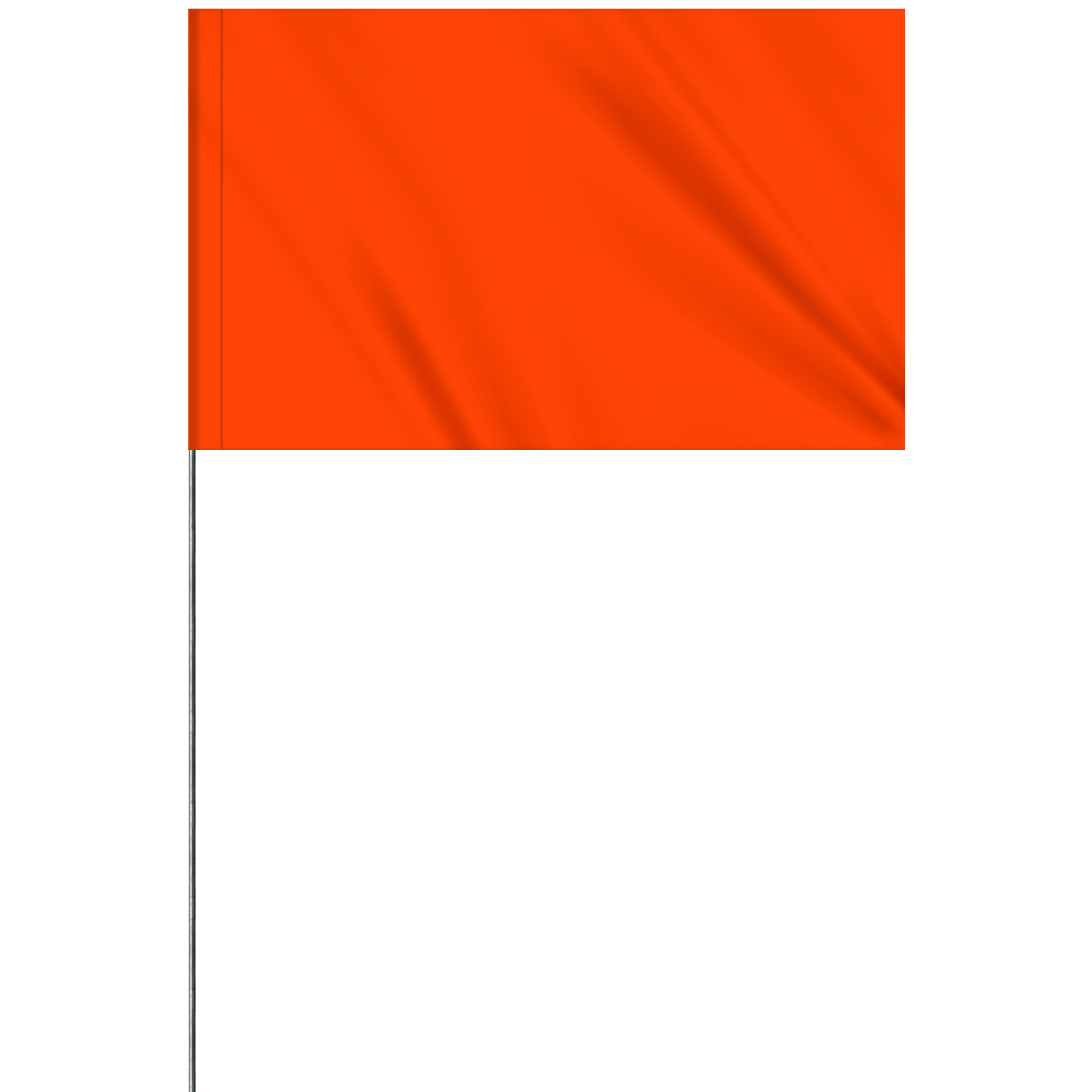 1-Color 5" x 8" Custom Vinyl Marking Flag with 36" Wire 25