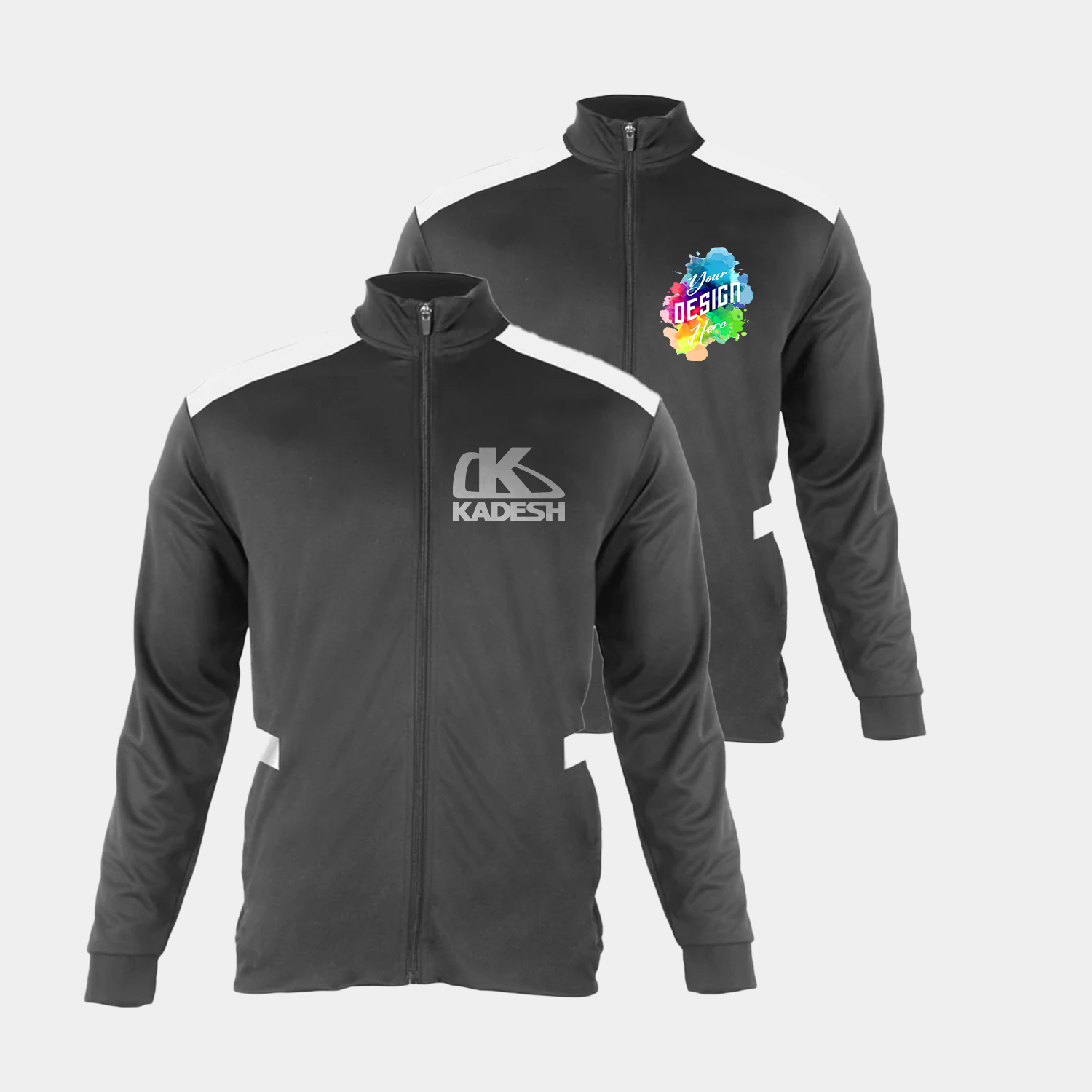 Men's Performance Piqué Full Zip Track Jacket 2