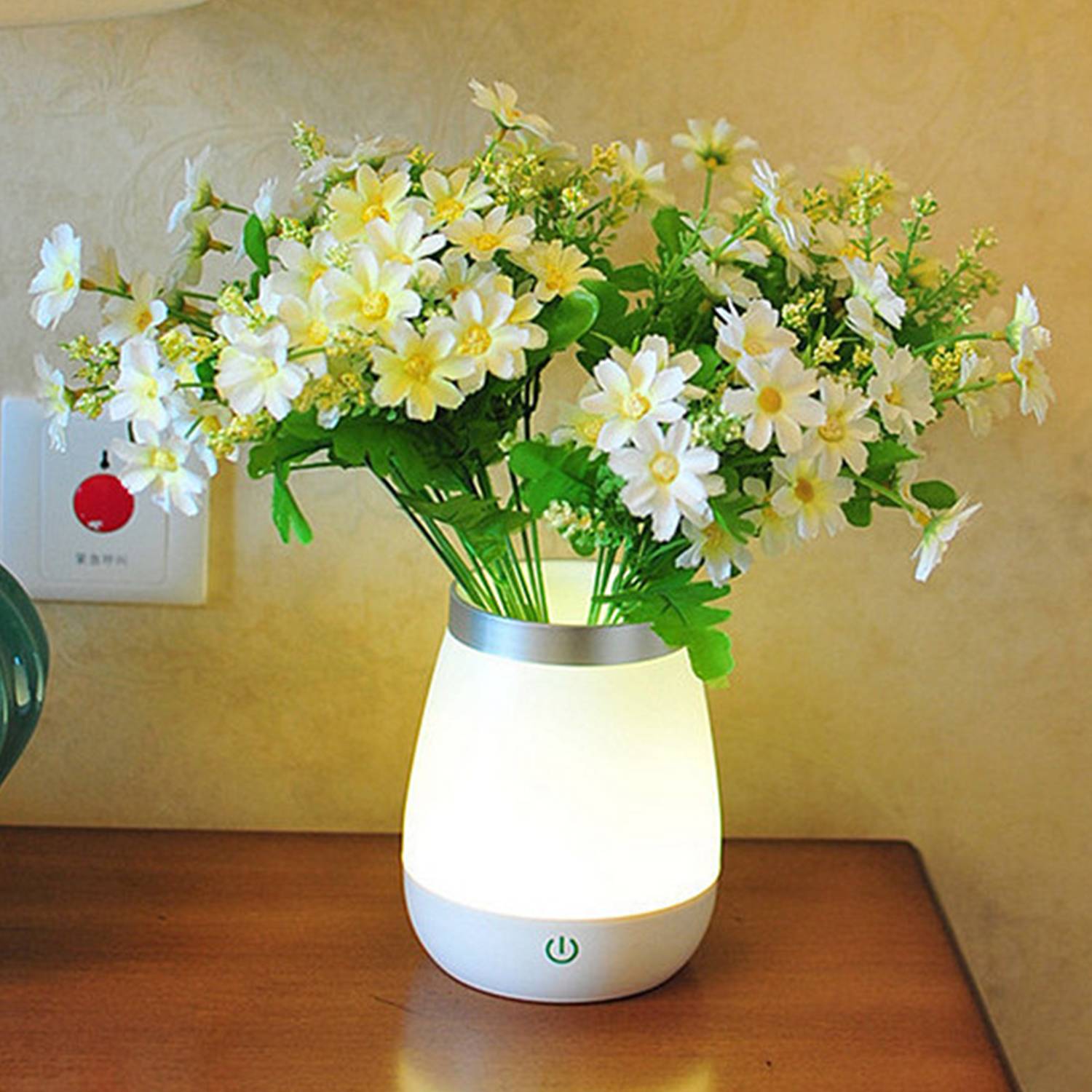 ABS Night Light Rechargeable Flower Arrangement Decoration 5