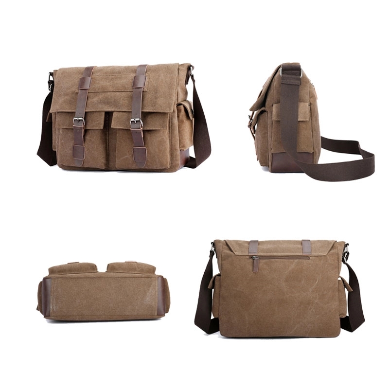 Fashion Canvas Messenger Bag 3