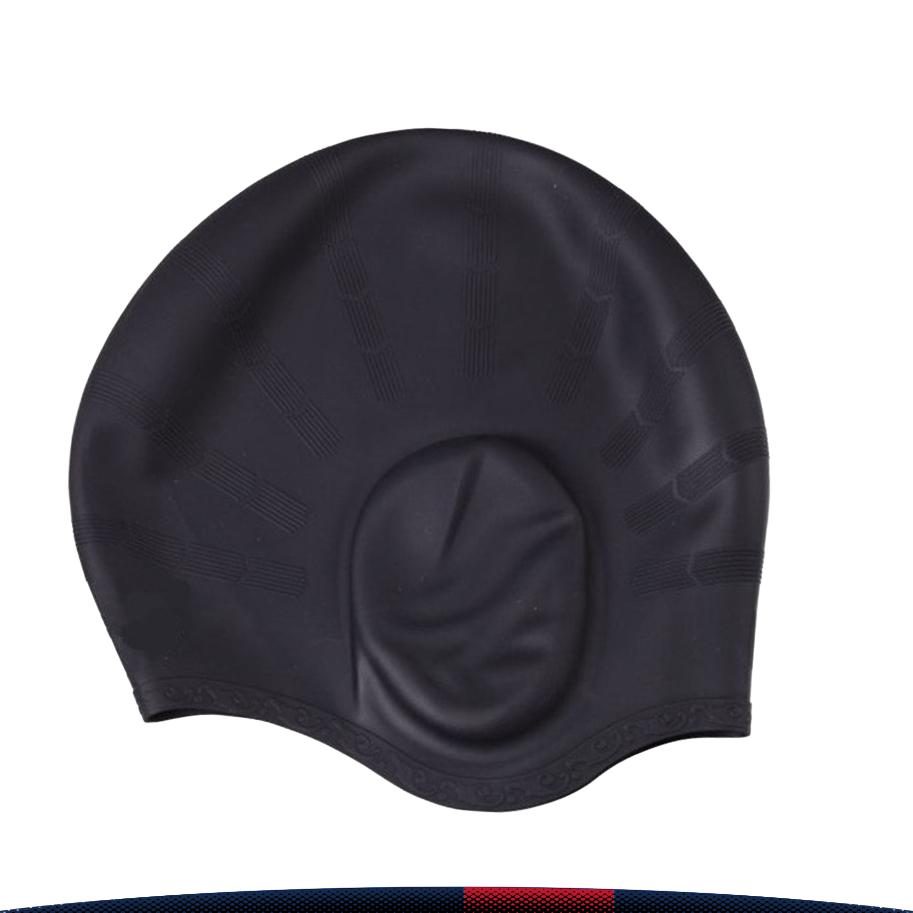 Silicone Ear Protection Swimming Cap 4