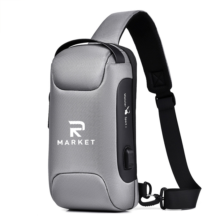Chest Bag made of high density waterproof carbon fiber material 4
