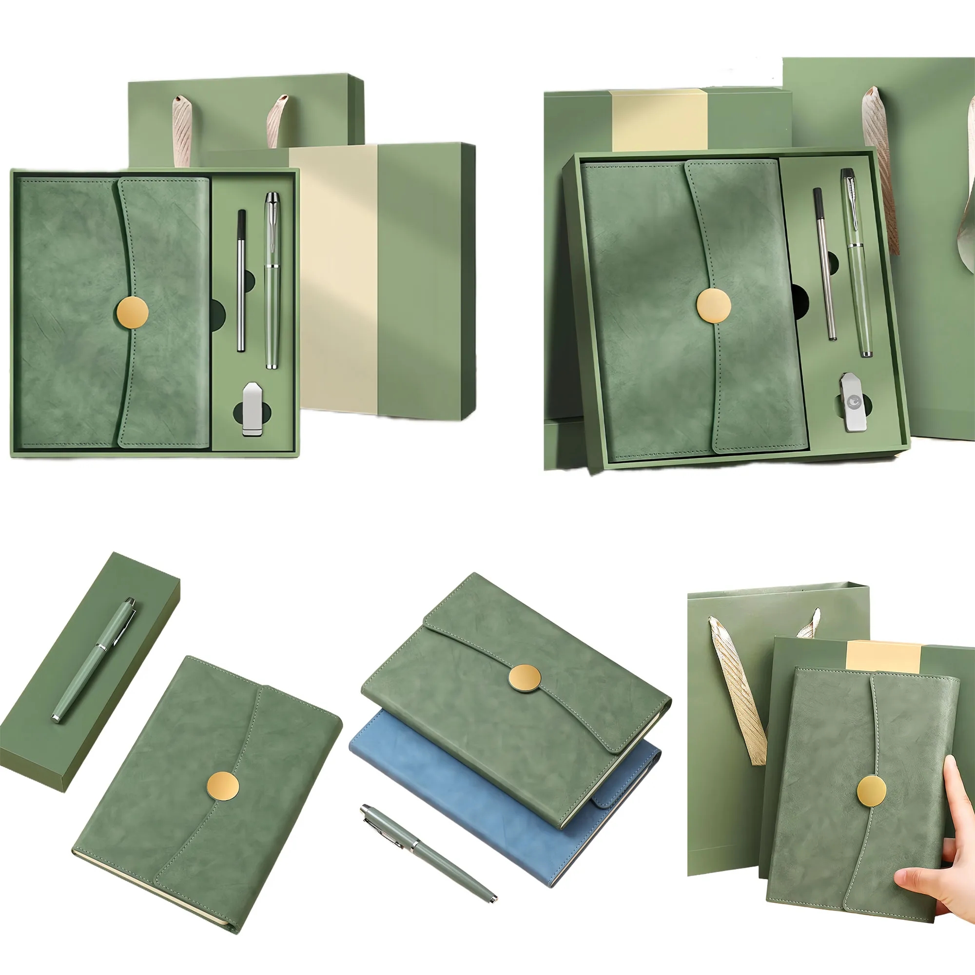 Elegant Custom A5 Notebook Corporate Gift Set 6
