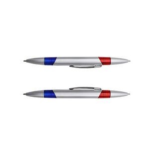 Silver Dual Tip Pen 12