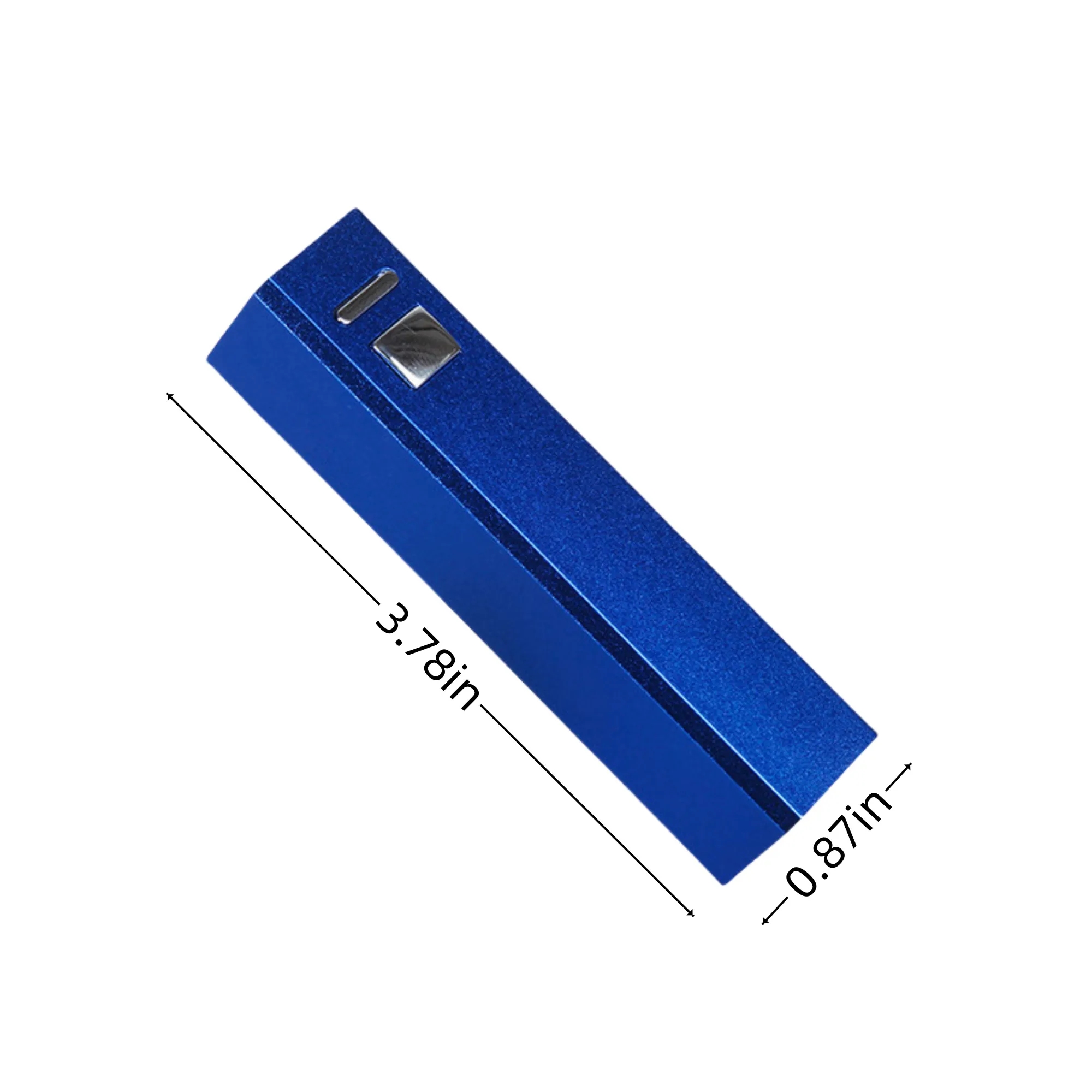 2600mAh Pocket-Sized Metal Tube Portable Power Banks 3