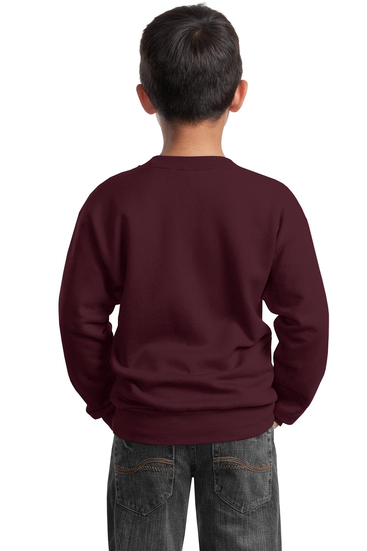 Port & Company® Youth Core Fleece Crewneck Sweatshirt 14