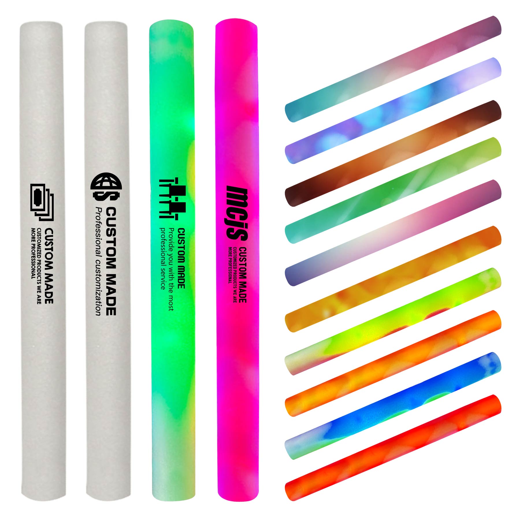LED Foam Glow Sticks 1