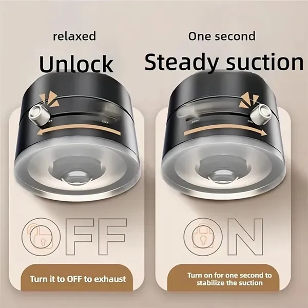 Foldable Magnetic Phone Holder with Vacuum Mount Stand 8