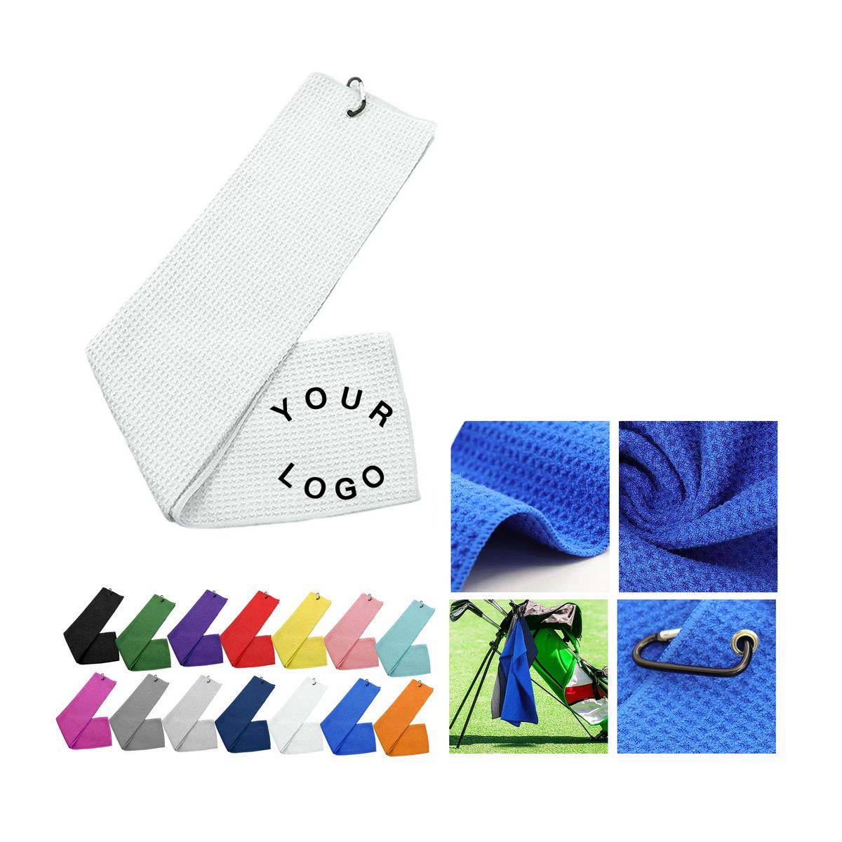 Durable Golf Towel Microfiber Absorbent 4