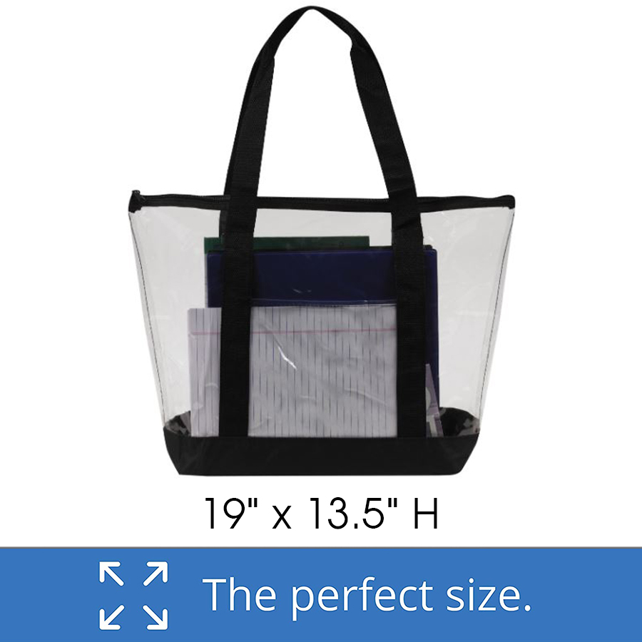 ClearView DailyMate XL Heavy-Duty Clear Tote 3