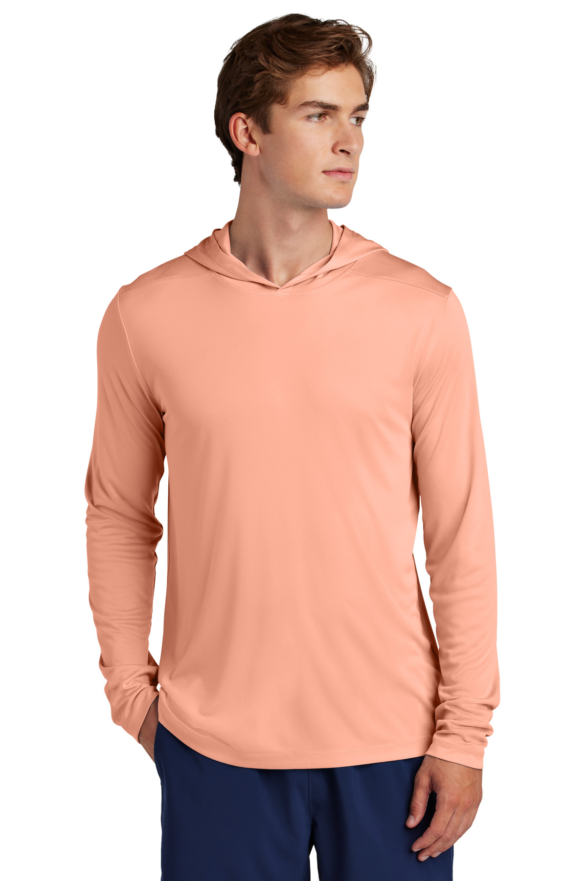 Sport-Tek Posi-UV Pro Long Sleeve Hoodie ST420LSH 63