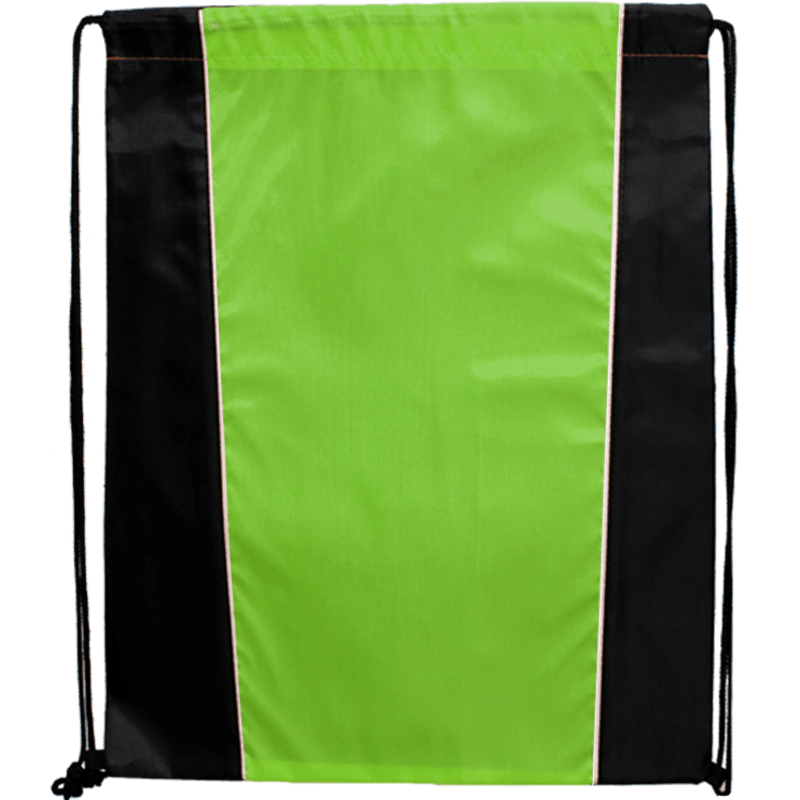 Two Tone Sided Drawstring Tote Bags 7
