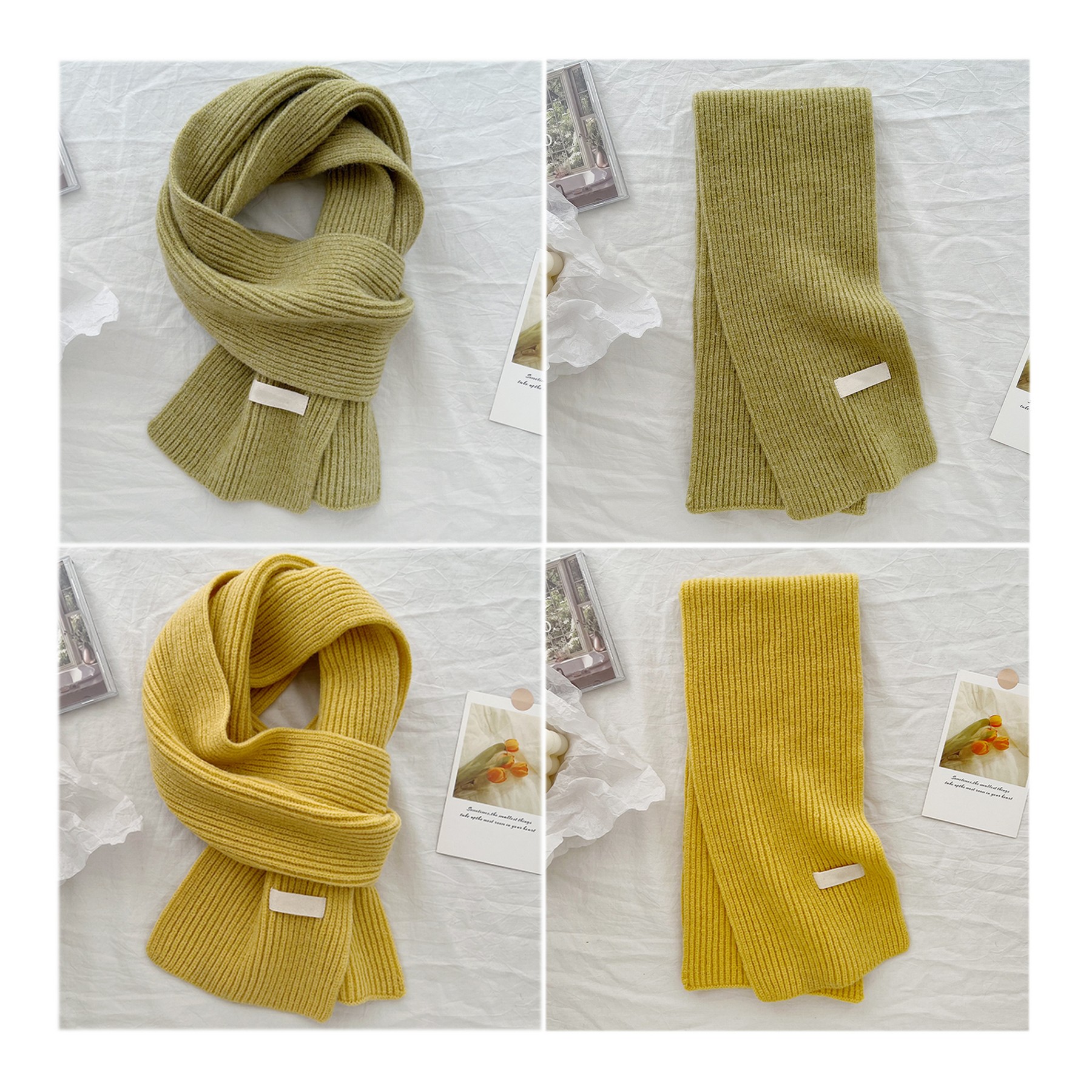 Warm Thick Scarf Long Large 3