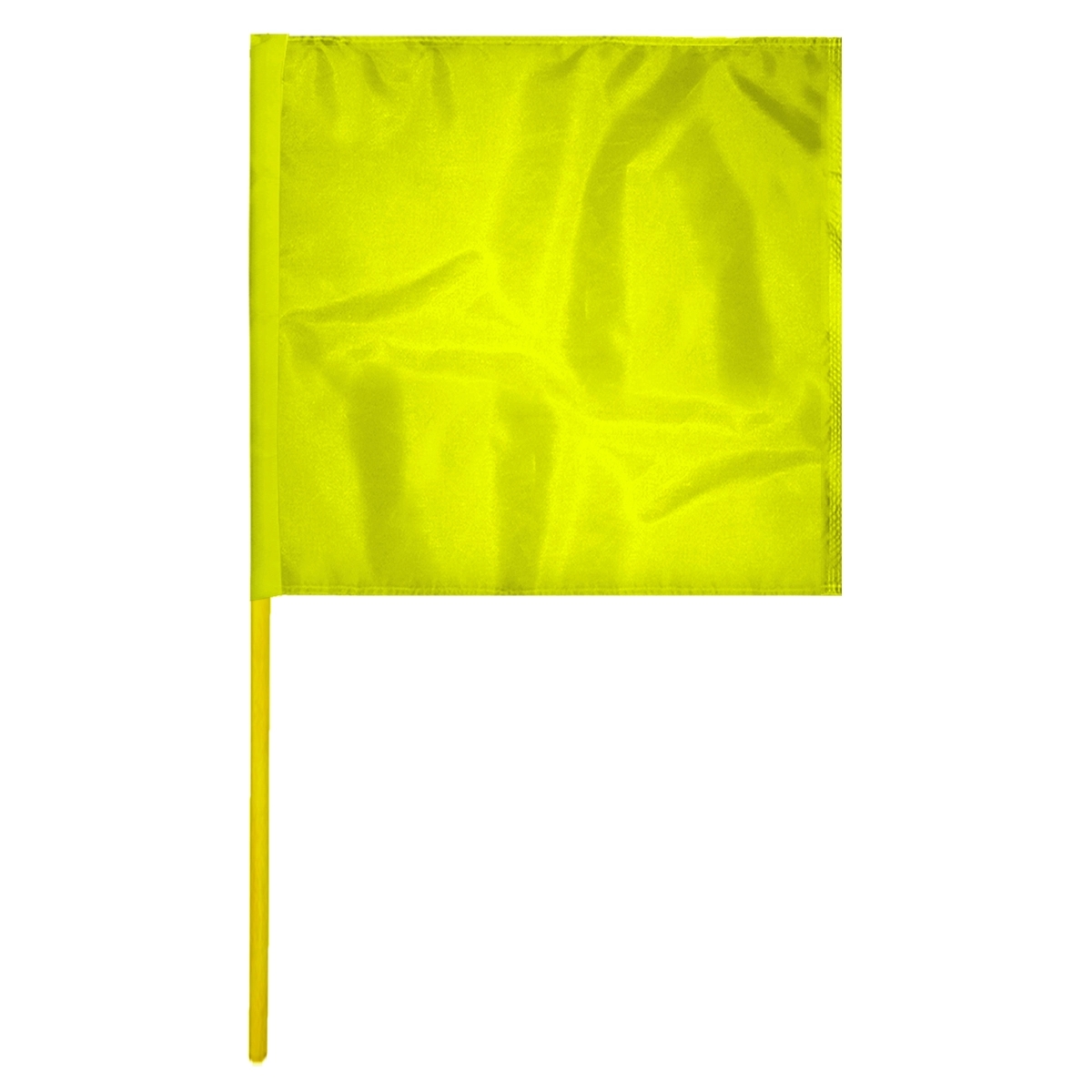 Blank Vinyl Safety Flag with Dowel 3