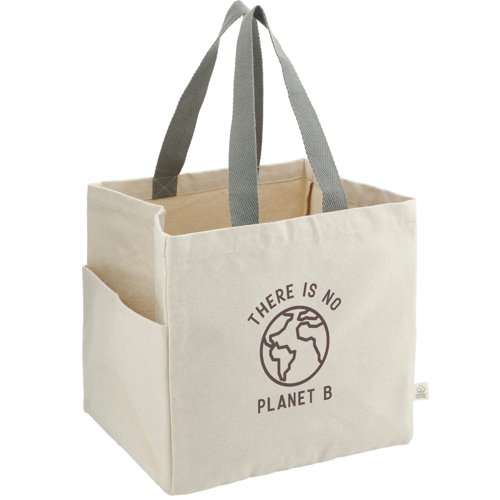 Organic 14oz Cotton Shopper Tote 3
