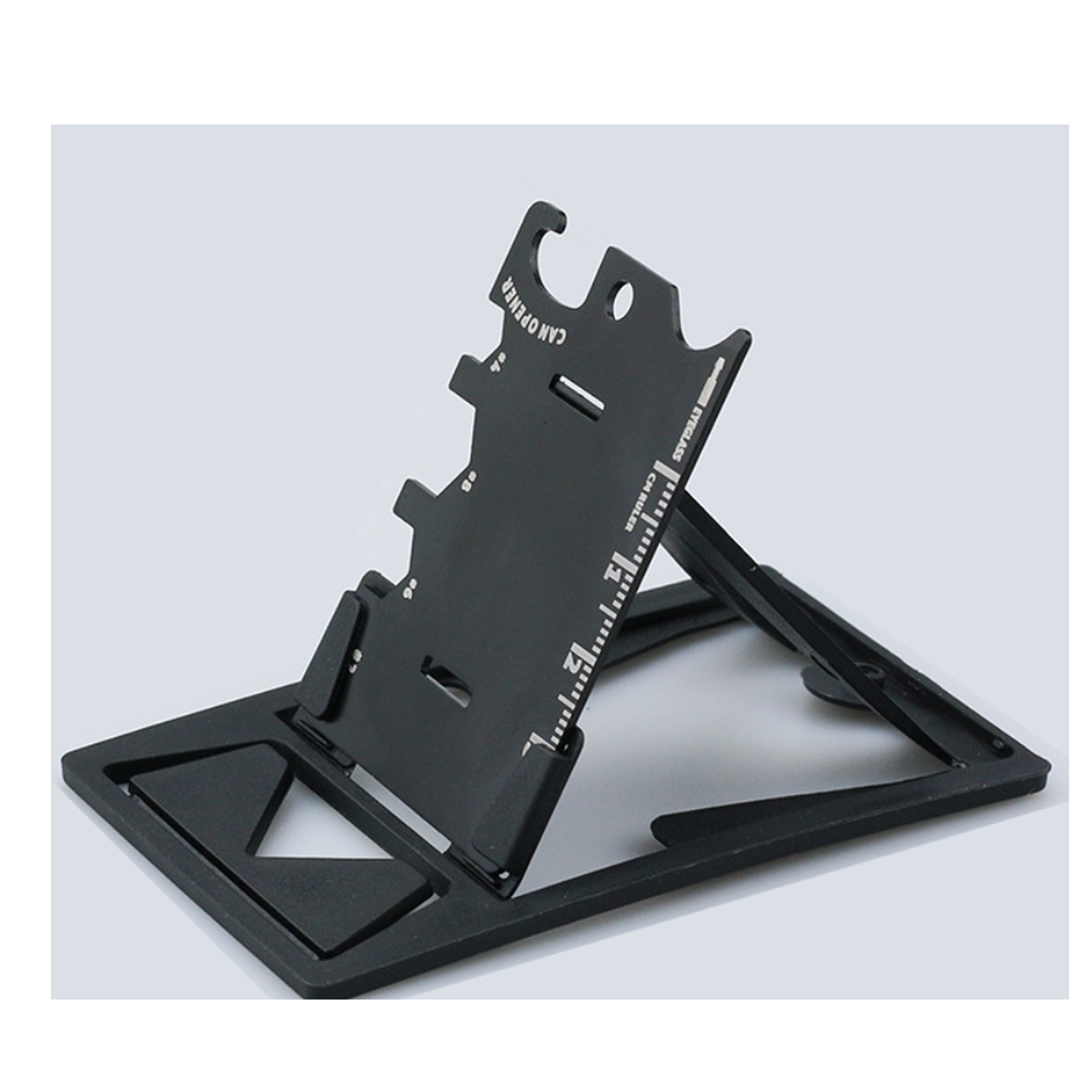 Multi-Function Stainless Steel Card-Type Mobile Phone Holder 5