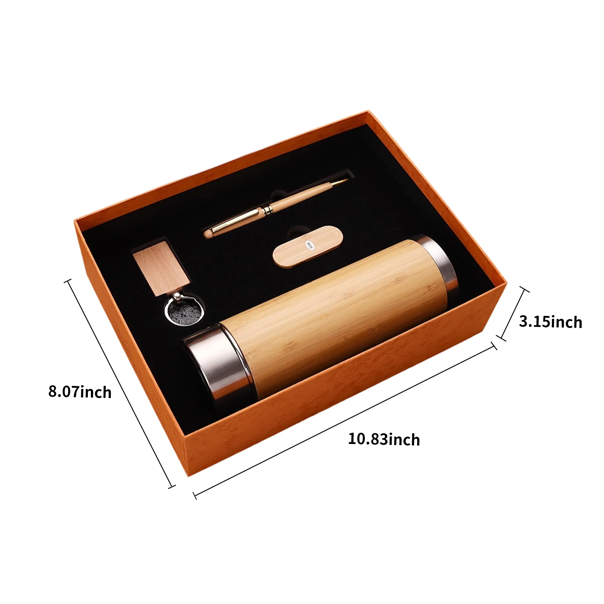 Corporate Notebook Gift Set with USB and Tumbler 3