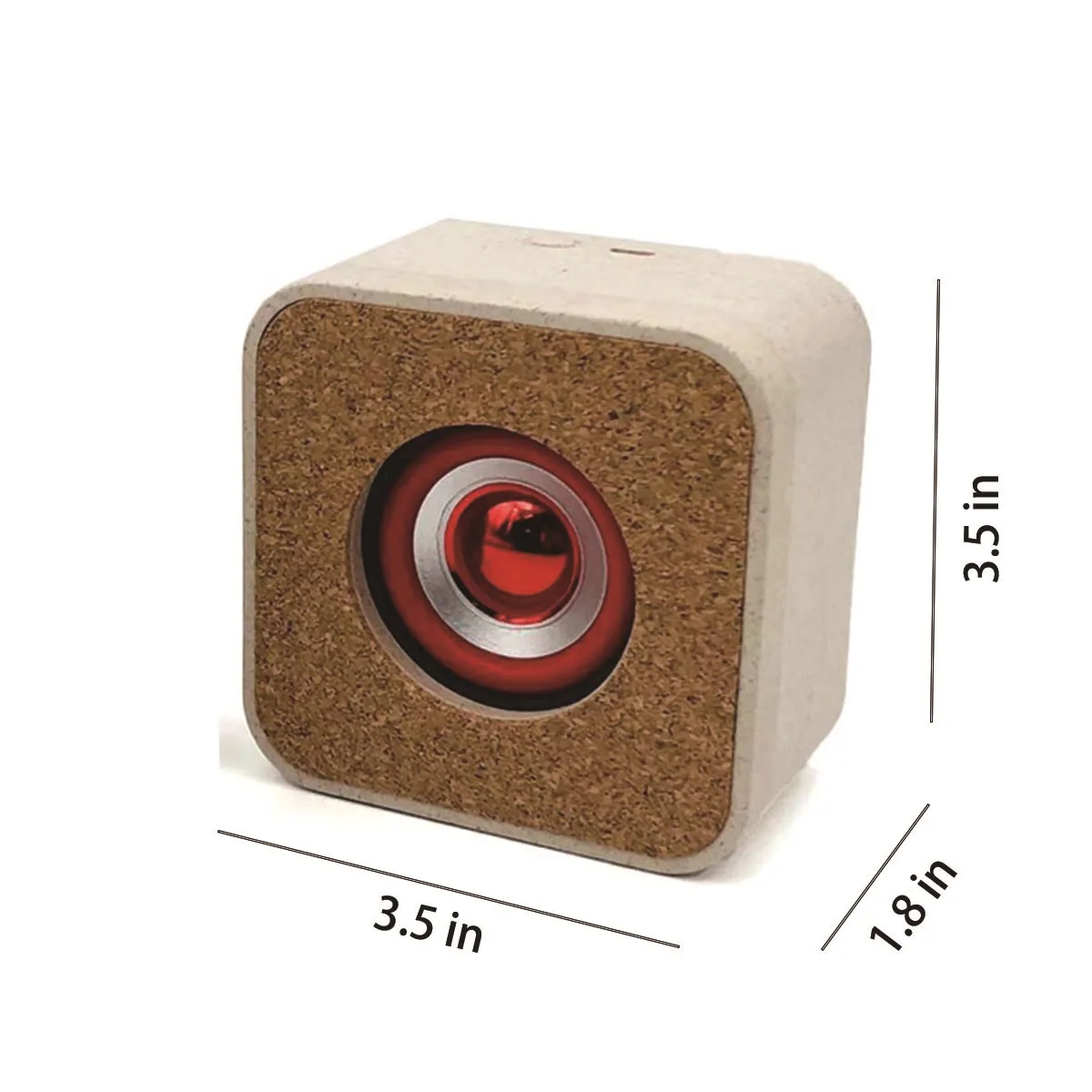 Portable Cube Shape Wireless Bluetooth Multimedia Speaker 5