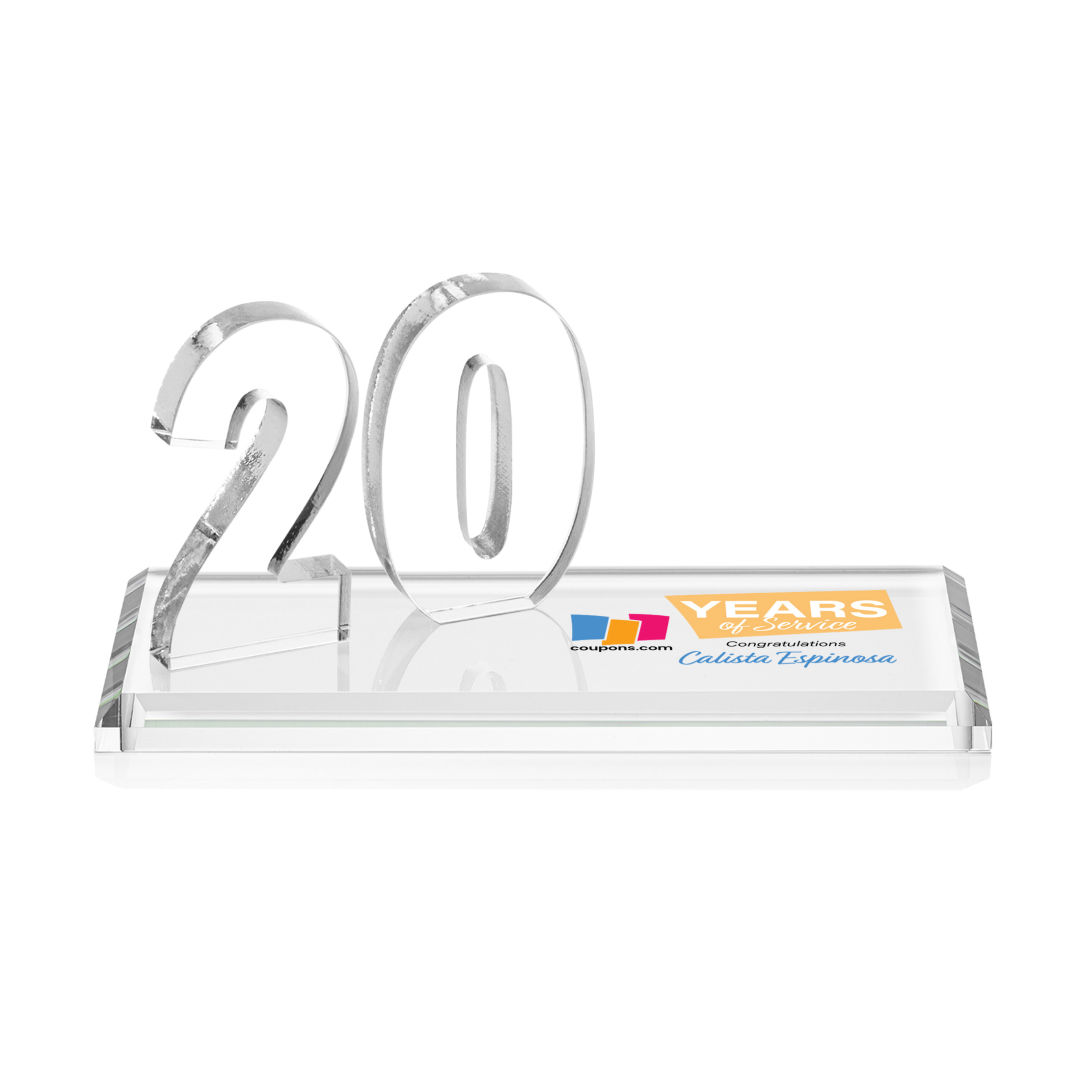 Northam Anniversary VividPrint™ Award - Clear 36