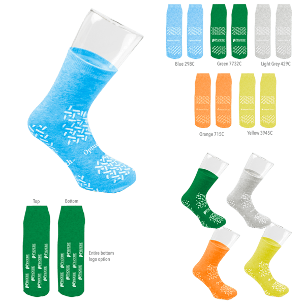 IMPORT Comfy-Fit Double Side Non-Slip Grip Socks 20