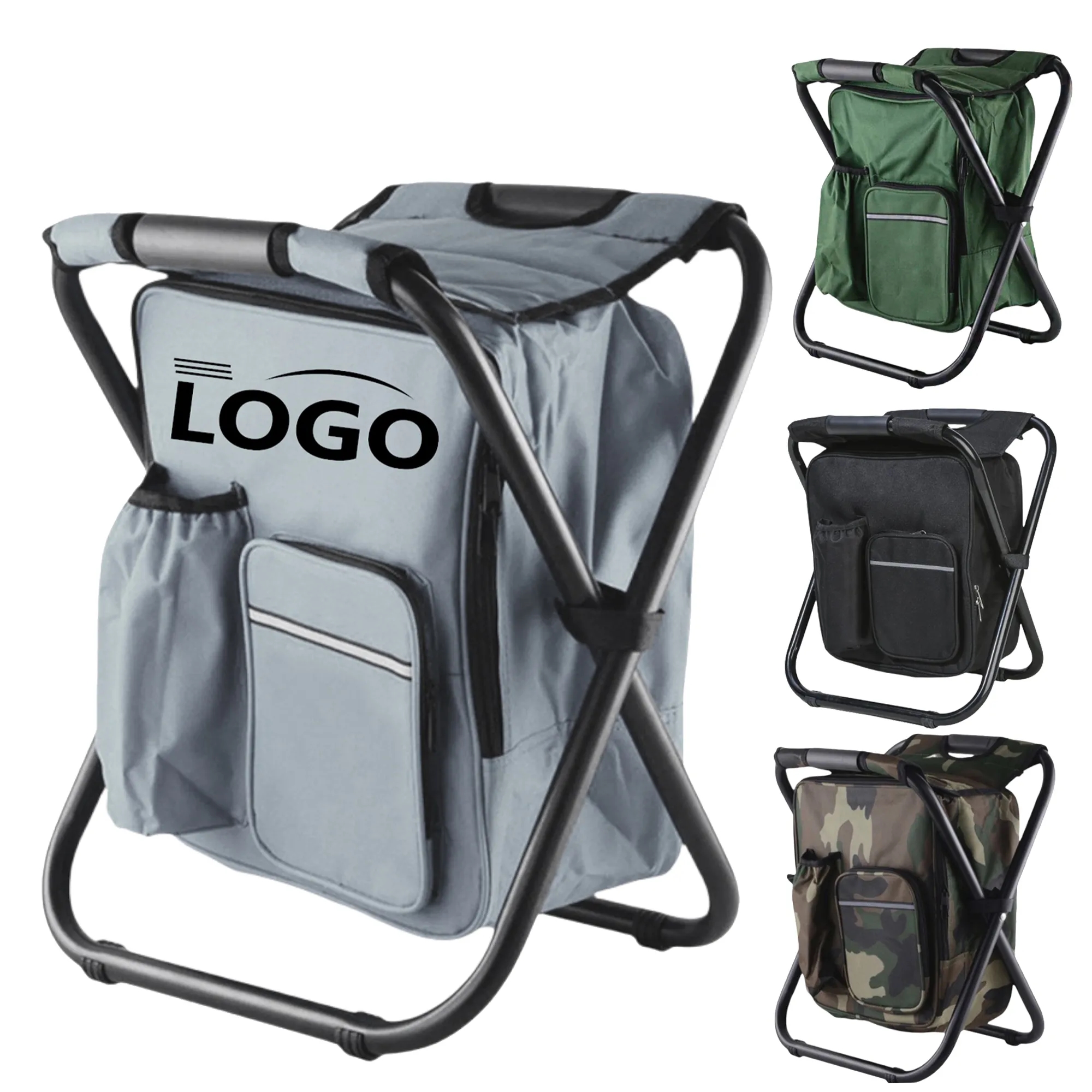 3-in-1 Portable Backpack Camping Chair 2