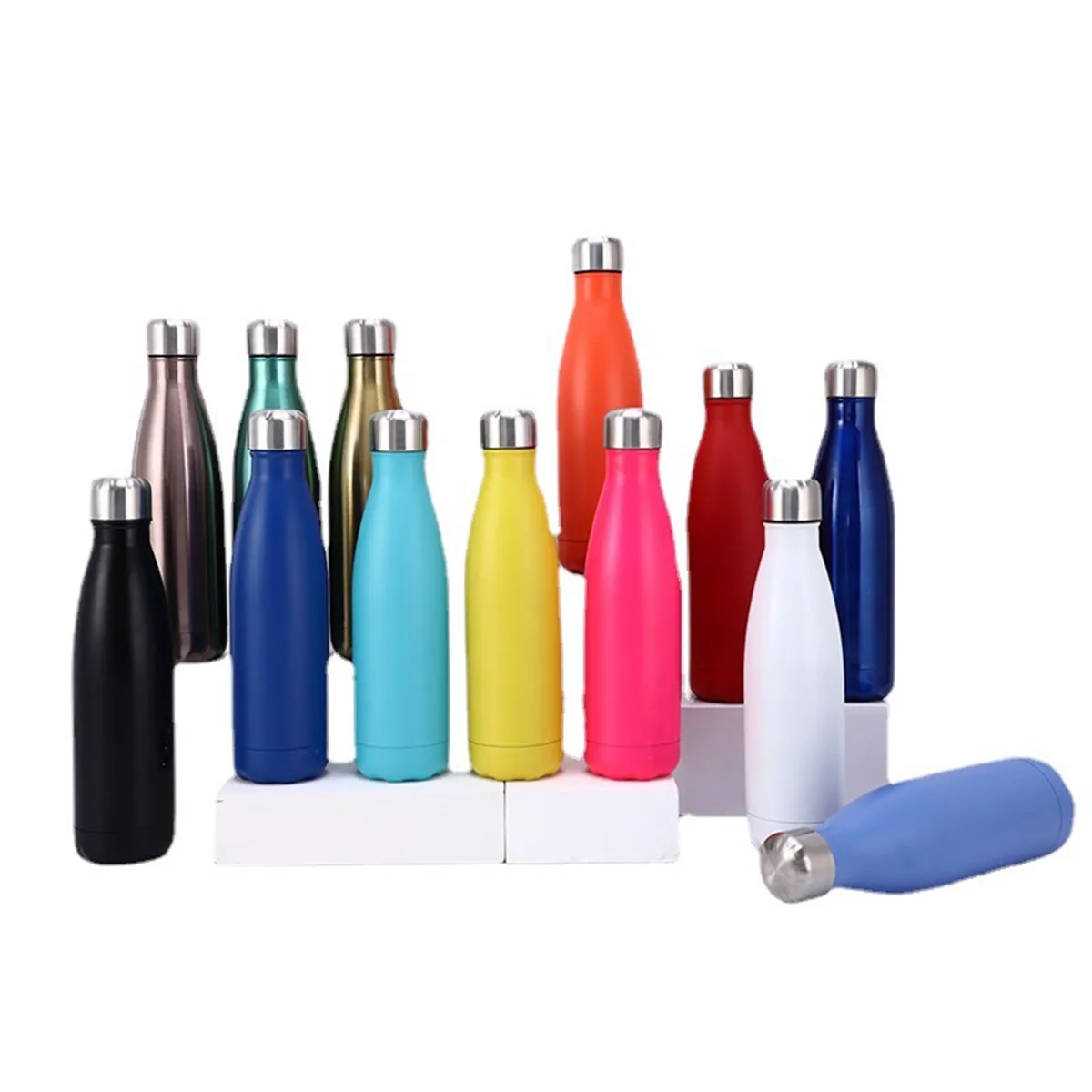 17 Oz. Insulated Water Bottle Bowling Shape Fitness 5