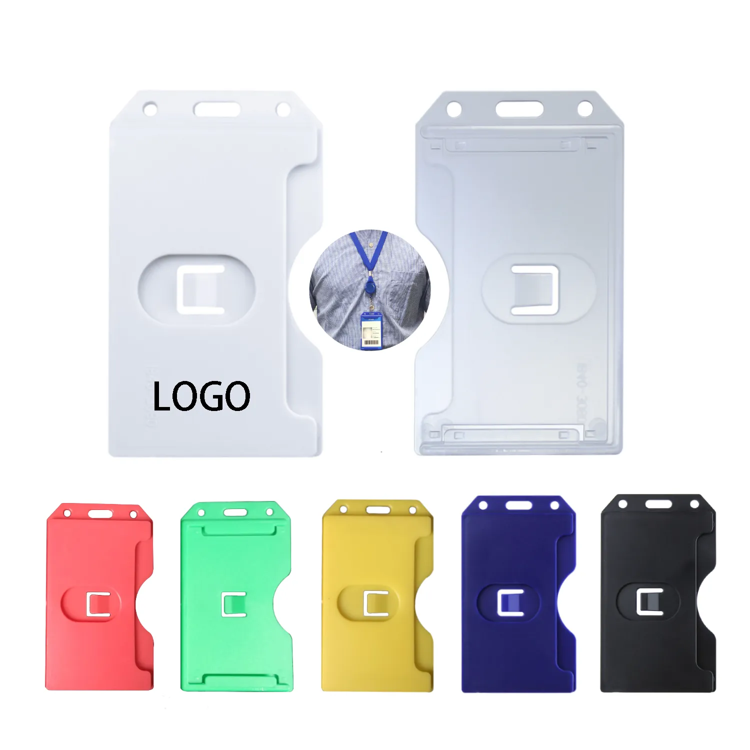 Plastic Card Holder Protector Cases 3