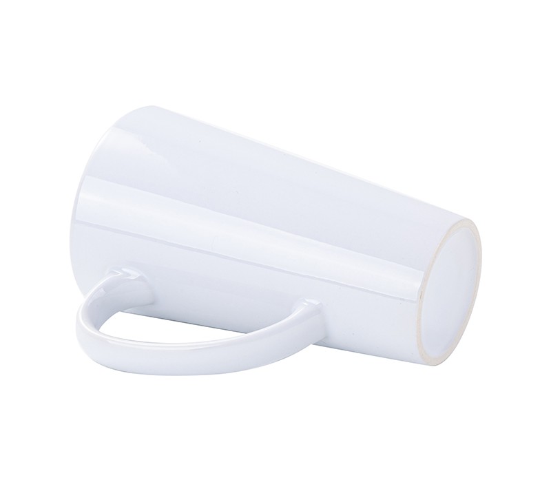 Traditional White Ceramic Mug, 17 oz. 2