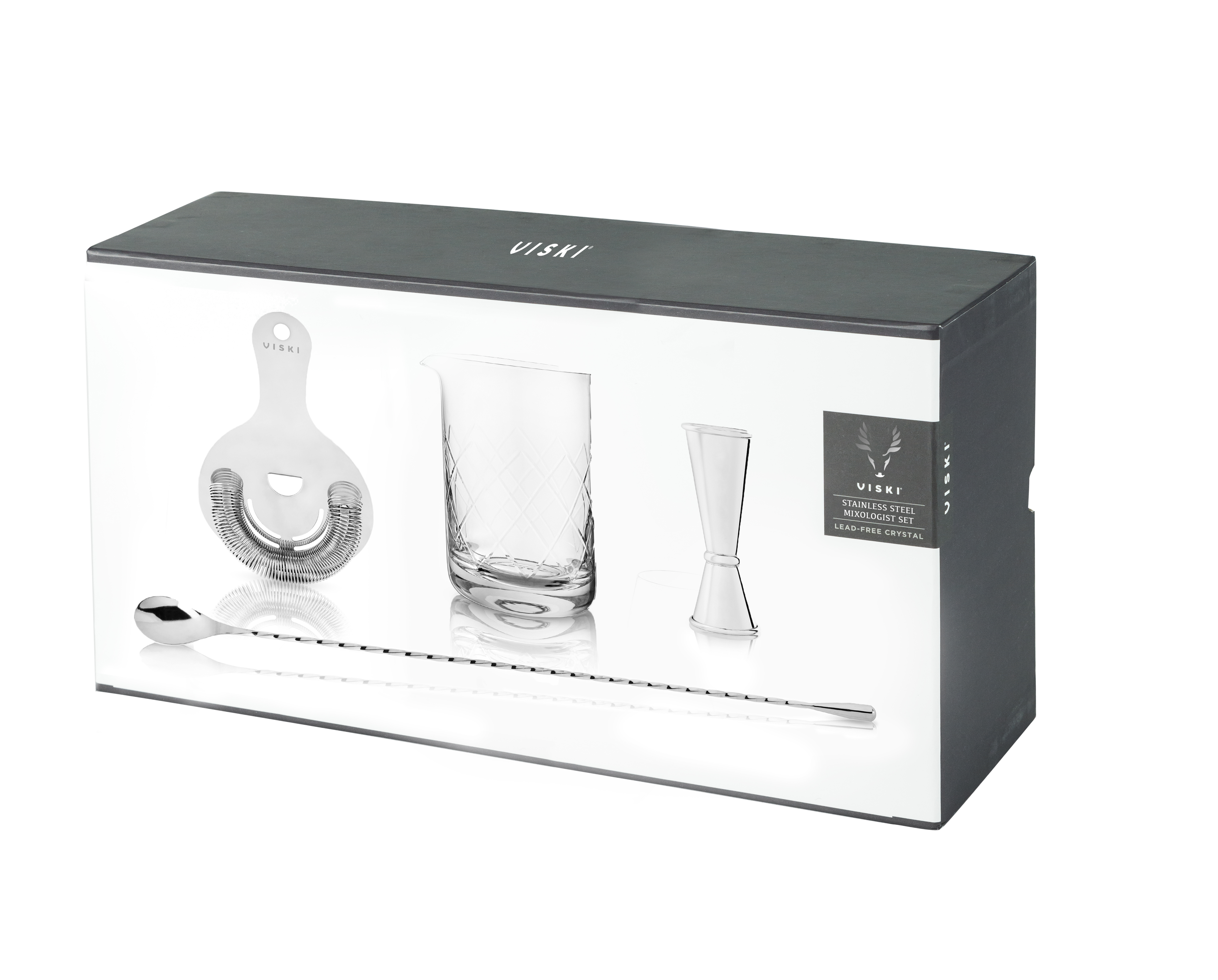 Viski® 4-Piece Mixologist Barware Set 4