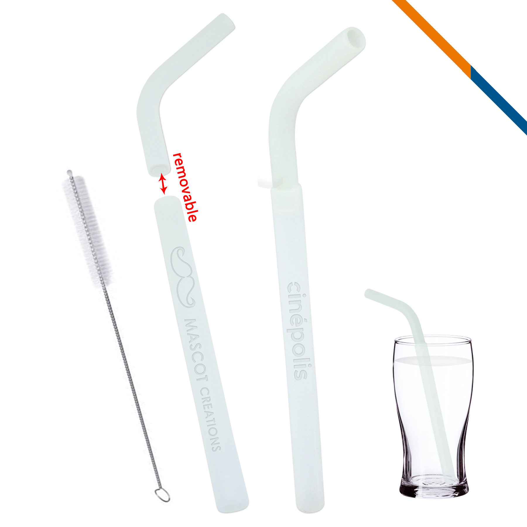 Splendid Silicone Straw 1