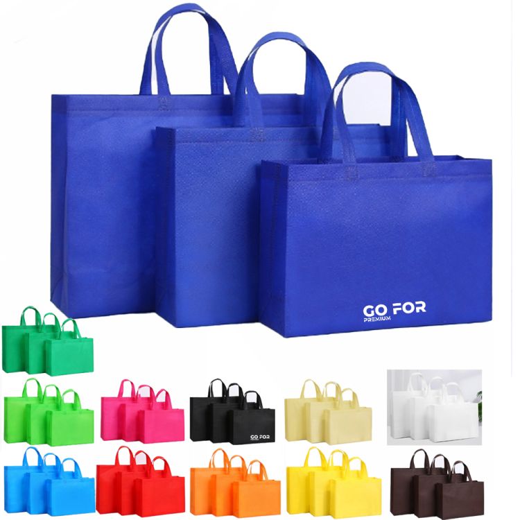 Portable Non Woven Grocery Bag with Handles 2