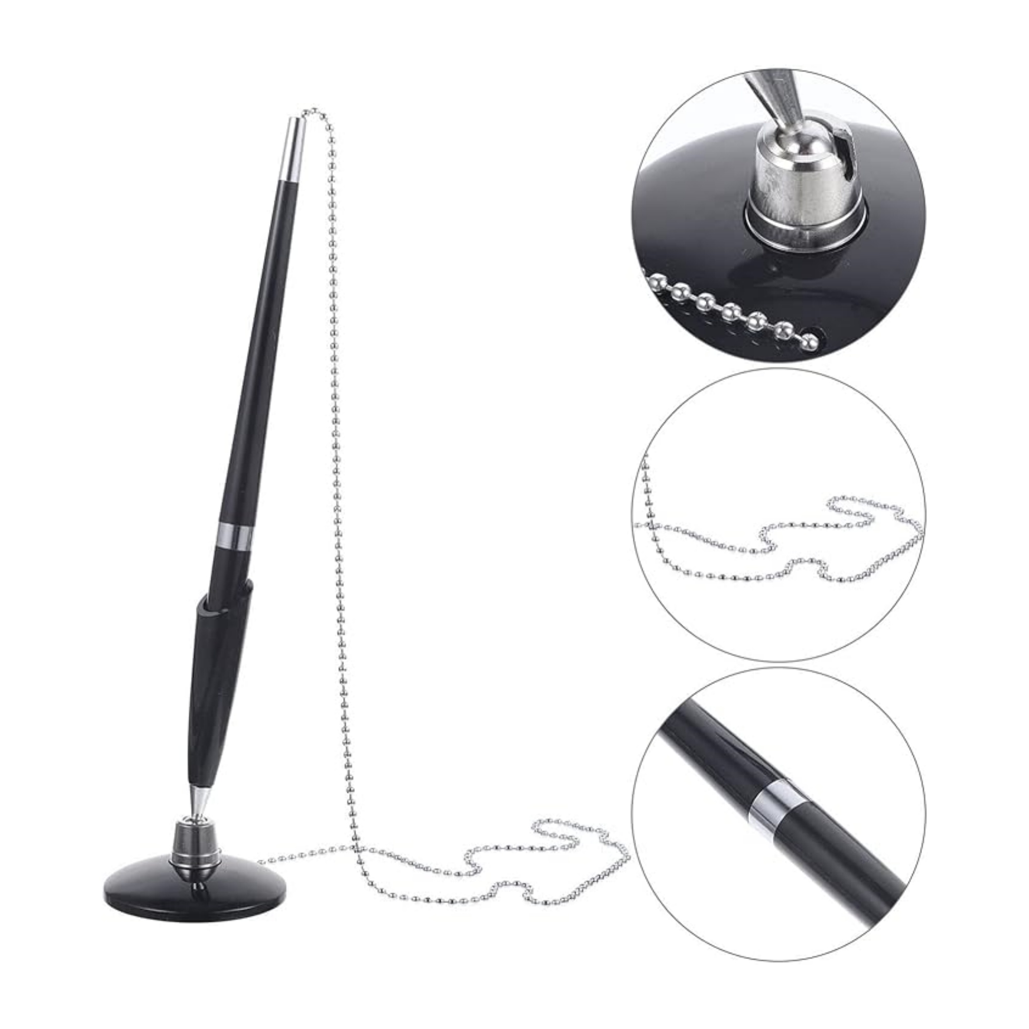 Ballpoint Pen With Chain Security 3