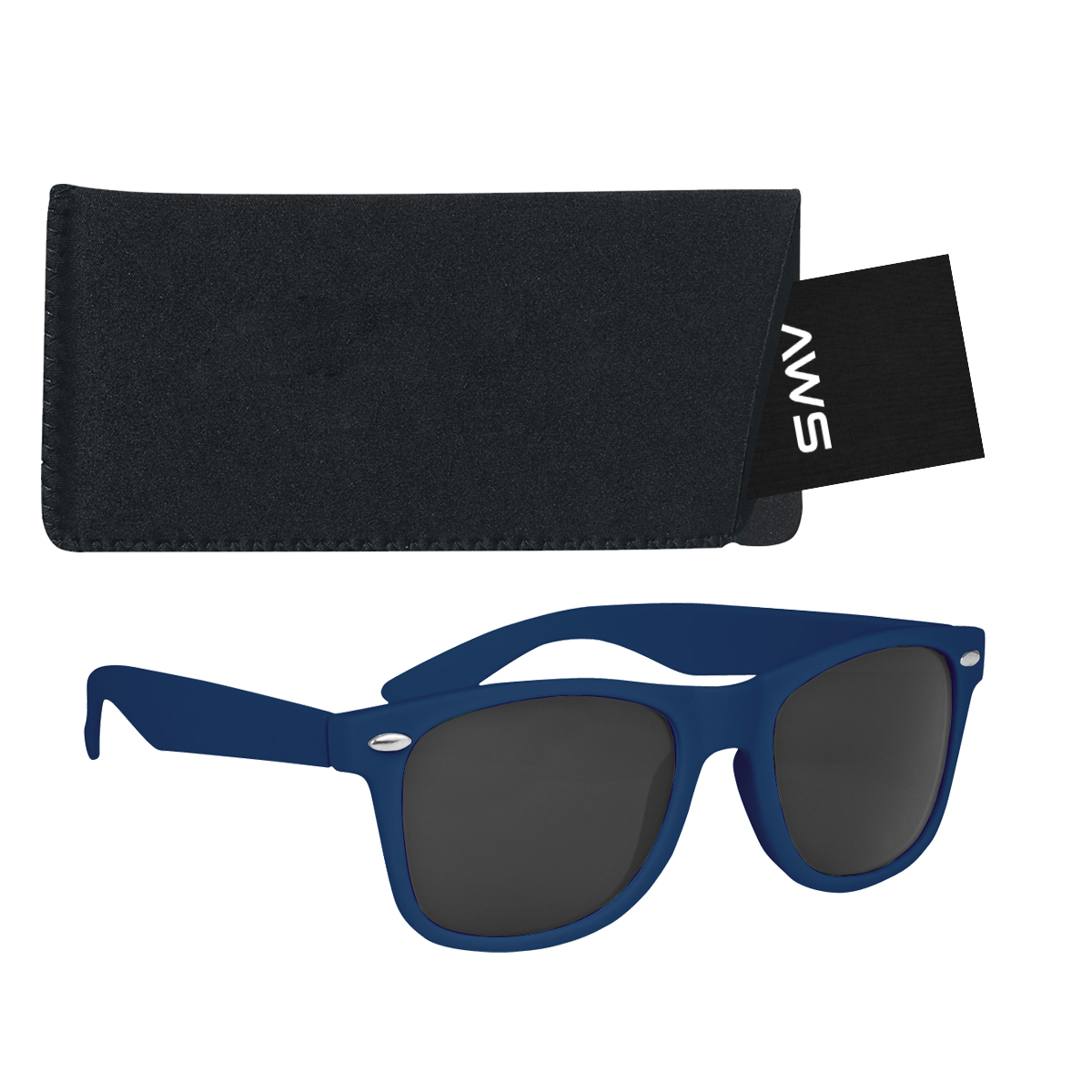Aws Velvet Touch Malibu Sunglasses With Pouch & Hang Tag 24