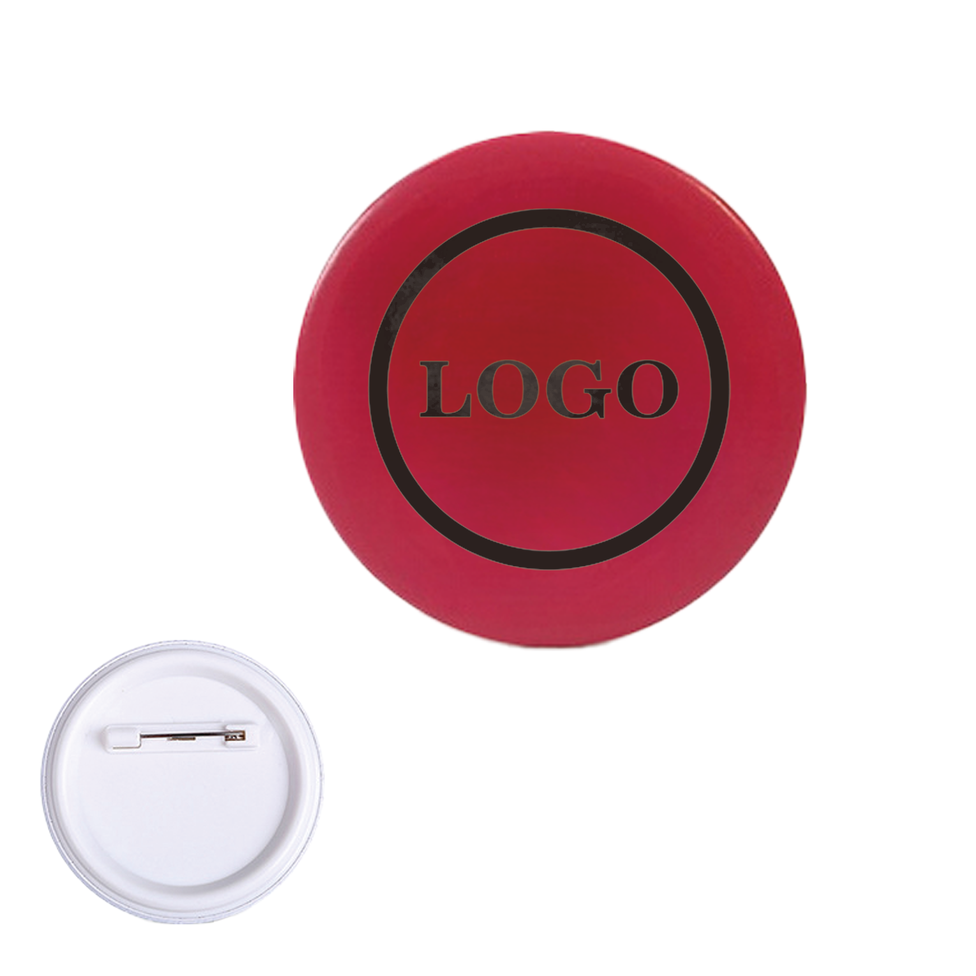 Circle Round Button Badge 2