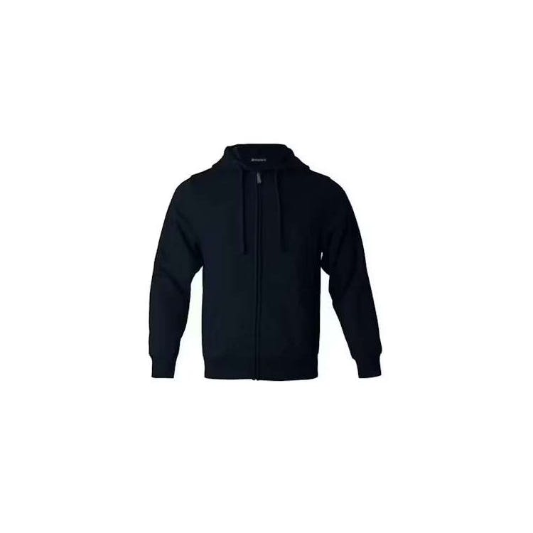 Fleece Full Zip Hoodies - Size XL Navy, custom hoodie or sweatshirt with logo imprint 2