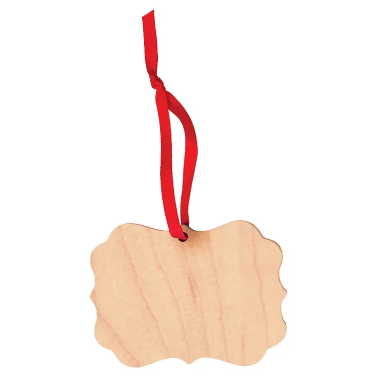 Benelux Matte Maple Sublimatable Ornament (4" x 2.75") 3
