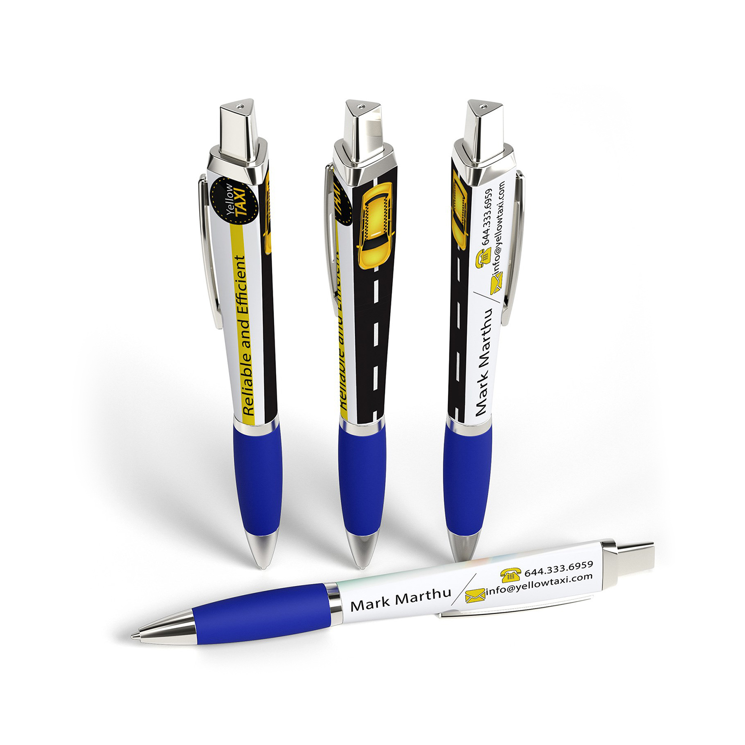 Retractable Performance Pen™ with Clip 11