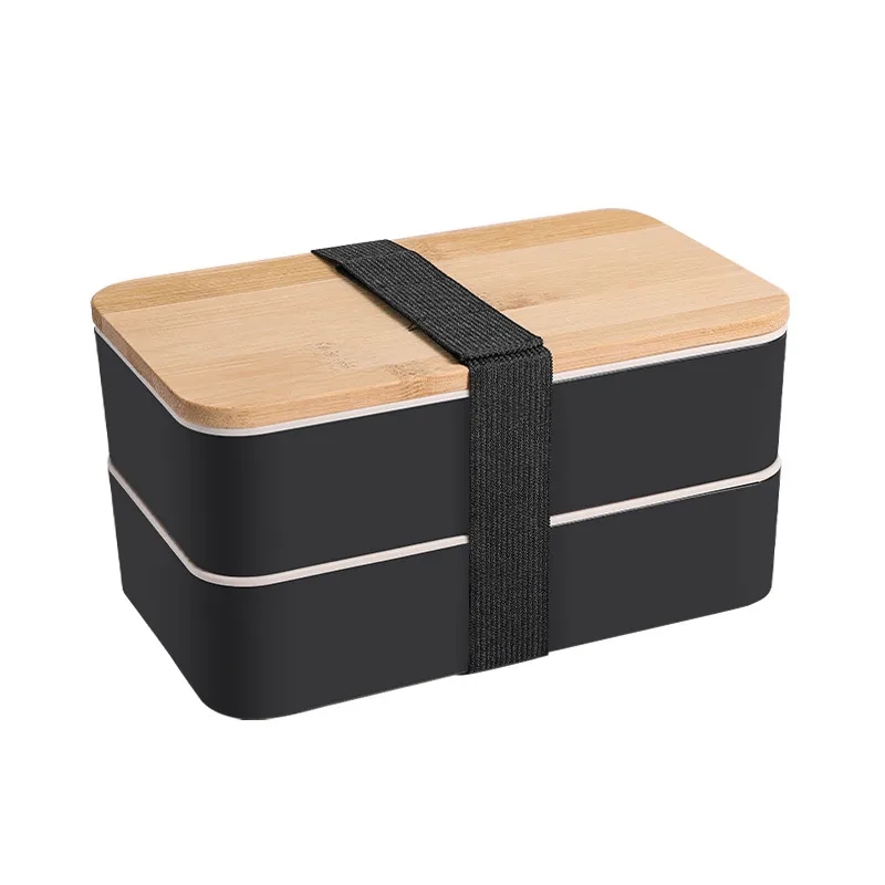 1200ml Bento Box with Bamboo Lid & Utensils 2